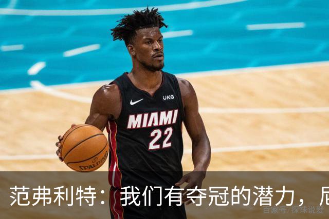 范弗利特：我们有夺冠的潜力，尼克斯曾被低估